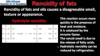 B3 Rancidity of fats and oils SL [upl. by Orimar]