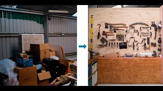 Garage to Workshop part 3 Organize My Vintage Tools [upl. by Igig]