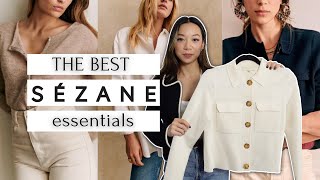 SEZANE COLLECTION  Reviewing the BEST Essentials from Sezane [upl. by Hsiekal]