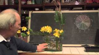 How To Make Spring Daffodil Floral Designs [upl. by Ayotyal]