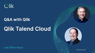 QampA with Qlik Qlik Talend Cloud [upl. by Anaytat]