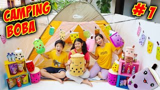 24 JAM KEMPING BONEKA BOBA DI KOLAM RENANG DEPAN RUMAH Part 1  Vlog amp Drama Lucu  CnX Adventurers [upl. by Harl792]