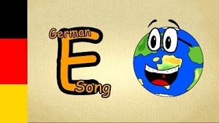 German language lessons for beginners  letter E Song  german lessons for beginners lesson 1 [upl. by Claudette]