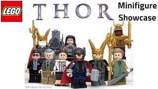 LEGO THOR Minifigure Showcase  Road to Avengers Endgame [upl. by Ainwat]