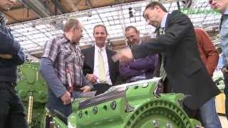 Agritechnica 2015 – Thema Häcksellänge [upl. by Jerroll]