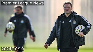 Probably Eddie Howe names which Newcastle United player always arrives first for training [upl. by Araik]