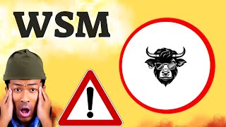 WSM Prediction 29JAN WSM Coin Price News Today  Crypto Technical Analysis Update Price Now [upl. by Accebor]