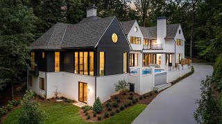 Buckhead Chastain Park New Home  3910 Powers Ferry Rd NW Atlanta  Atlanta Luxury Real Estate [upl. by Aneeroc]