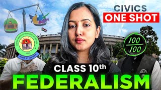 FEDERALISM FULL CHAPTER  CLASS 10 CIVICS  SHUBHAM PATHAK class10 sst socialscience federalism [upl. by Admama]