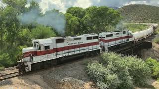 Copper Basin Railway in Hayden Arizona [upl. by Ahsahtan212]