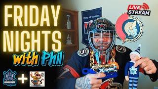 Hockey Cards Hobby amp Hockey Talk Never A Dull Moment  Fridays with Phil LIVE [upl. by Schaper394]