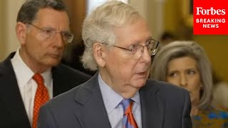 JUST IN McConnell Says Money To Colleges Should Be Conditioned On Responses To Antisemitism [upl. by Towbin]