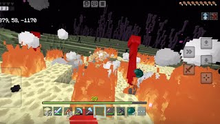 Blowing Up Enderman With My Bed [upl. by Anirazc]