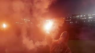 ΜΕ ΕΝΑ ΟΝΕΙΡΟ ΤΡΕΛΟ ΧΑΜΟΣ GATE 7 HOOLS FIREWORK  ΟΛΥΜΠΙΑΚΟΣ [upl. by Yup666]