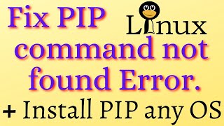 How to Install PIP  bash pip command not found  Python pip not found  pip command not found FIX [upl. by Otnicaj715]