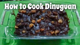 How to Cook Dinuguan [upl. by Hammad]