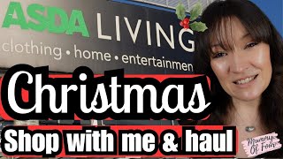 Christmas George ASDA Living Shop With Me amp Haul [upl. by Atinauj]