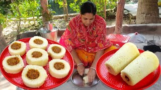 সুজি দিয়ে যে এত সুন্দর ভাপা পিঠা বানানো যায় দেখলে অবাক হয়ে যাবেন  Sujir bhapa pitha recipe [upl. by Cornela]