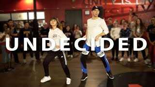 CHRIS BROWN  quotUNDECIDEDquot  Matt Steffanina amp Bailey Sok Dance Choreography [upl. by Dworman665]