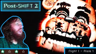 FNAF Post Shift 2  Night 1 Im SUFFERINGG [upl. by Moreno]