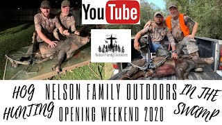 Hog hunting  Crossbow kills on Opening weekend 2020 [upl. by Krista976]