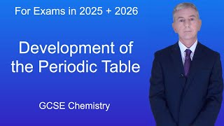 GCSE Chemistry Revision quotDevelopment of the Periodic Tablequot [upl. by Imim]