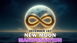 NEW MOON • DECEMBER 2024 • MANIFEST YOUR DREAMS • MIRACLE FREQUENCY [upl. by Chelsey]