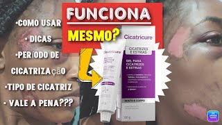 CICATRICURE GEL FUNCIONA Minha experiência em 1 mês de uso com fotos [upl. by Htbazile890]