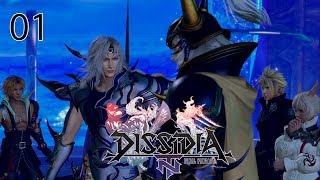 Dissidia Final Fantasy NT  Historia  Subtitulado Español  Parte 01 [upl. by Yllim]