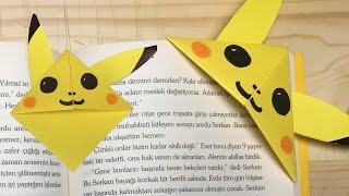 Pokemon  Pikachu Kitap Ayracı Nasıl Yapılır [upl. by Ullyot]