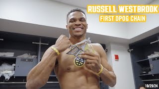 Russell Westbrook Wins His First DPOG Chain 🥶 [upl. by Enilkcaj]