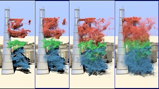 Predicting HighResolution Turbulence Details in Space and Time SIGGRAPH Asia 2021 [upl. by Tiraj333]