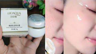 Bioaqua cream  Bioaqua v7 deep hydration cream  V7 whitening cream su beauty and remedies [upl. by Orten]