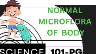 NORMAL MICROFLORA MICROBIOTA OF HUMAN BODY [upl. by Dorree]