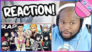 Demon Slayer Pillars Rap Reaction  None Like Joshua Rustage amp more  Kimetsu no Yaiba Hashiras [upl. by Danita765]