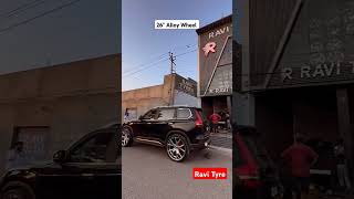 26quot Alloy Wheel Install in ScorpioN shorts youtubeshorts modified scorpion trend [upl. by Cavallaro]