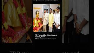 TDP strived hard for state and nation Naidu [upl. by Llenoj]