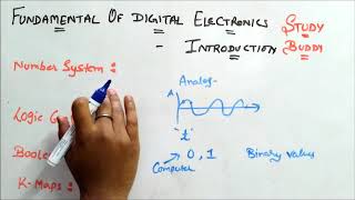 Fundamentals of Digital electronics [upl. by Hamlani]