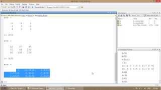 MATLAB  10  Arithmetic Operations On Arrays  Part 1 [upl. by Beora]