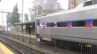 SEPTA Regional Rail Train 422 With GE Silverliner IVs amp Leslie RS2M Horn at Jenkintown [upl. by Wiatt]