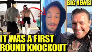 Sean OMalley got smashed by current UFC Champ in sparring Conor McGregor has big say in BKFCArman [upl. by Eenattirb]