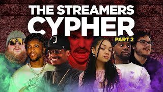 THE STREAMERS CYPHER PT 2 YourRAGE ImDontai CaseOH JoJoThaMofo AND MORE [upl. by Eanaj]