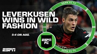 WILD ENDING 😱 FULL REACTION to Bayer Leverkusen vs Qarabag 2nd leg  ESPN FC [upl. by Ripley739]