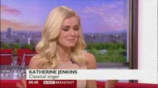 Katherine Jenkins  Breakfast 20121218 [upl. by Nylhtiak]