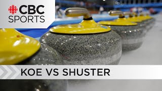 Penticton Curling Classic 2023 Sheet D  Koe vs Shuster  CBC Sports [upl. by Nami]