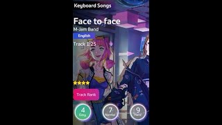 MeloJam PlayPark  Fate to face  MJam Band  Easy  Keyboard Songs [upl. by Duffy]