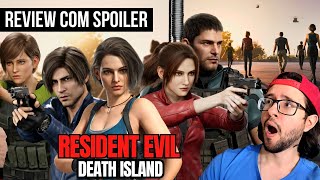 Resident Evil Death Island  Review COM SPOILER Os heróis é que salvam este filme [upl. by Sybilla254]