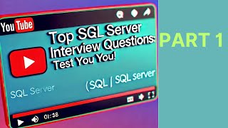 Top SQL Server Interview Questions Test Your Knowledge part1 [upl. by Mitzl]