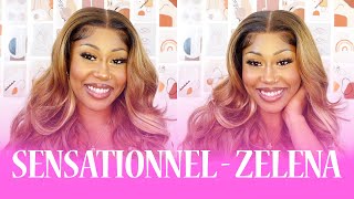 Sensationnel Synthetic Cloud9 What Lace Wig  ZELENA EBONYLINECOM [upl. by Taro344]