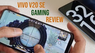 Vivo V20 SE PUBG gaming review and battery drain test [upl. by Nomde]